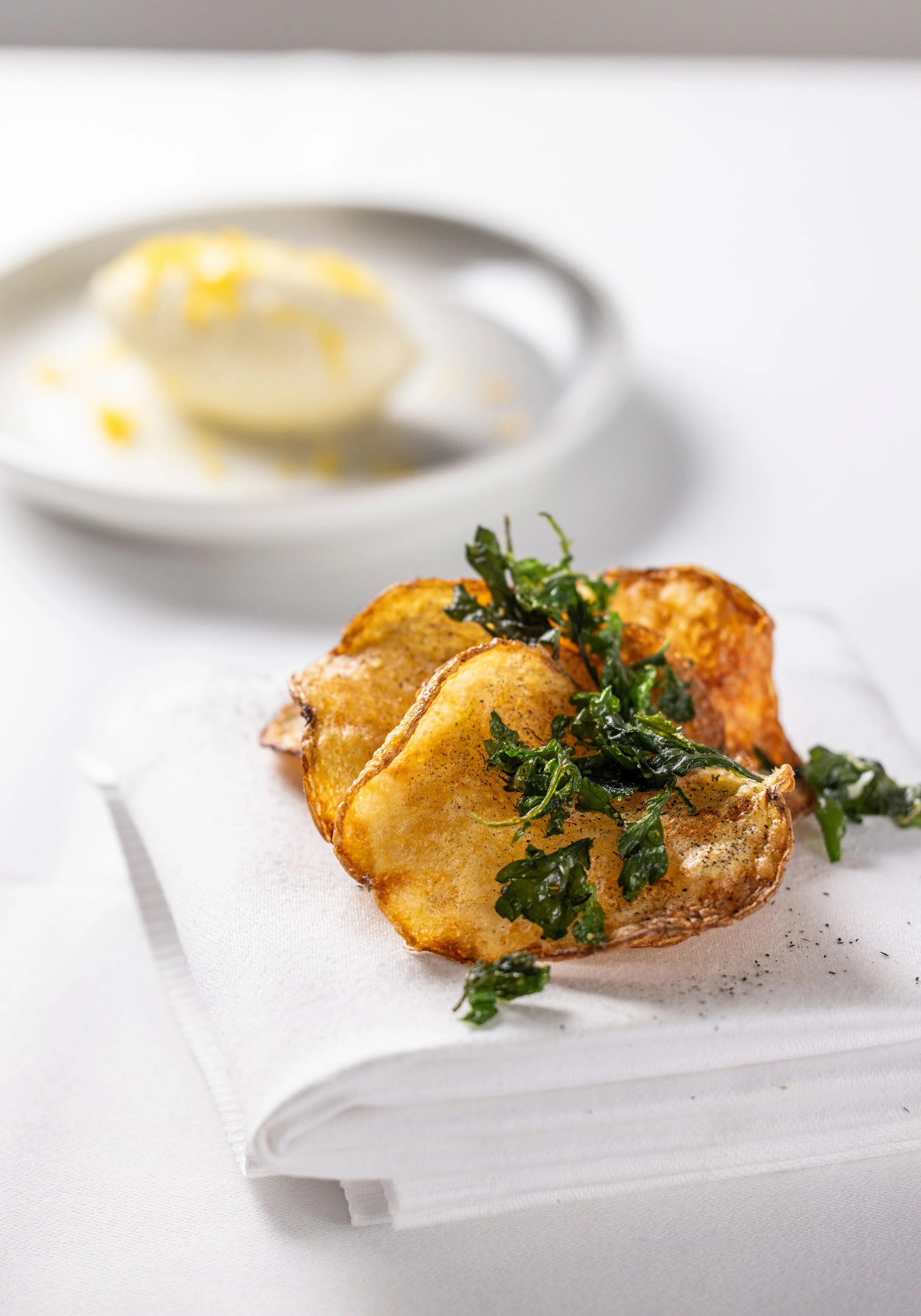 Restaurant-Havlit_Faaborg-Fjord_Gourmet chips på serviet.webp